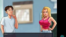 Cheerleaders Emotionally Compare Their Voluptuous Boobs