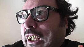 Possessed Brunette Bent Over for Altar Boy's Hardcore Doggystyle