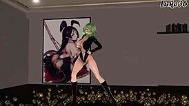 Gumi Vocaloid in MMD R18 Animation