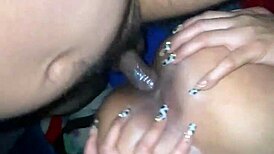Latina Amateur Molds Her Nails Deliciously