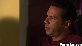 Sarah Blake's intense fuck with a handsome stud contrasts her natural beauty.