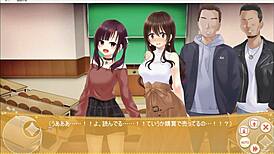 Magical Exhibitionist Girl Christhea Flashes In Anime Game