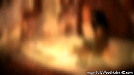 Oriental Beauty's Teasing Romantic Movements Evoke Passion