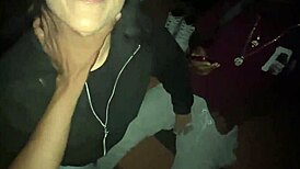 Yolanda yamz sucks dick at park two dicks!