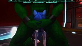 Legend of Krystal Parody - Act2 - First Enemy Meeting