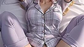 Man, I secretly suck my stepdad’s cock in Spanish AI porn