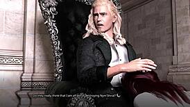 The seven realms -atlas having threesome sex with leyala and tasha - visual novel with animated sex