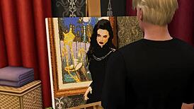 i cant believe this mystical painting 3d hentai preview with rough big cock action