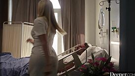 Deeper Orgy with Maitland, Angela, Kenzie Anne in Group Facial