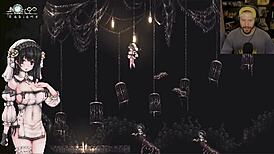 sickening hentai game with nun and monster shocks