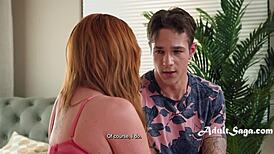 Milf Jayden Marcos Bends Over for Hard Doggystyle with Bouncing Big Tits