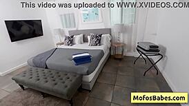 i love jmacs hard cock pounding my pink bald pussy from behind