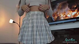 Extra Small 18+ Stepsister Gets Fucked Hard To Go For A Walk