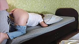 Homemade Anal Sex with Mature Lady Taking It Deep in Big Ass