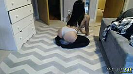 BRIANA LEE MEMBER SHOW OCTOBER 7TH 2015, SOLO MASTURBATION WITH NATURAL TITS ON WEBCAM