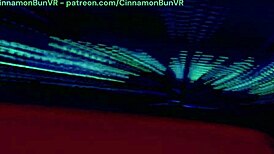 slutty girl bound and fucked in the machine, reaching orgasm