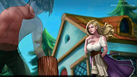 Wal 21 - my step grandma reveals her tight pussy details