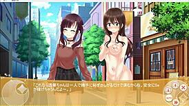 Magical Exhibitionist Girl Christhea Flashes In Anime Game