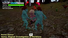 I begin the walkthrough of magical investigation of Meridiana 1