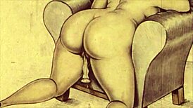 Illegal pornographic and erotic illustrations of manga anime beauties