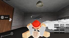 Bent Over Roblox Whore Banged In Group Sex With Blowjob And Doggystyle