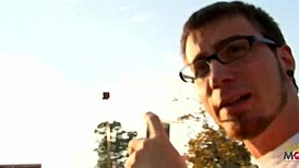 Bearded Dude Picks Up Milf On Couch