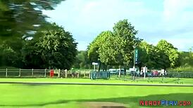 real brit tricked into first pov blowjob facial 😏