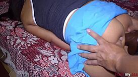 extreme hot latina teen squirts in anal pain and pleasure