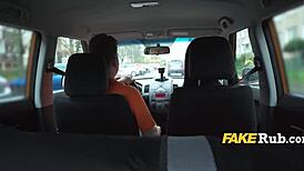 instructor fucks slut in backseat car