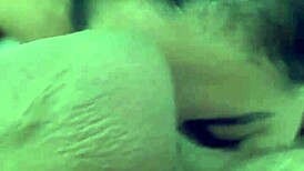 Damn! Latina daddy gets blowjob and anal rimjob action!