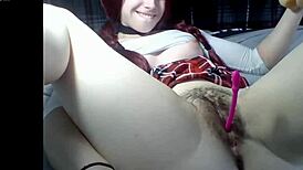 Hairy Pussy Cutie Engages In Intense Anal Play And Solo Masturbation