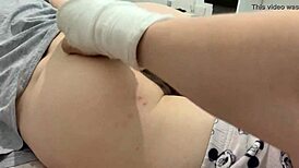 My horny pregnant wife begs to be fucked by me right now