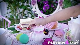 Sweet Teen Model Jackie Poses Naked at Picnic