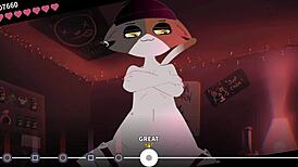 i meow and bang spanish furry skulls with perfect beatbanger score