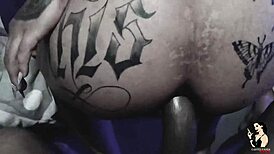 Paty angel presents anal with cum and lots of moaning