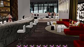 Pale Carnations: Slut Gets Double Penetration In Gym