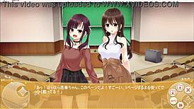 Magical Exhibitionist Girl Christhea Flashes In Anime Game