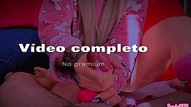 When alone, I make my stepbrother cum hard