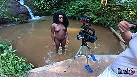 Bruna Black feels excited making videos in the stream.