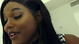 Aaliyah love enjoys interracial lesbian sex