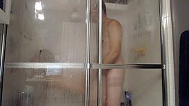 Husband And Wife Use Toys For Wild Shower Fucking!