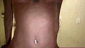 Mila mars has intense sex in the gym bathroom