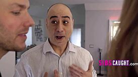 Stepsisters Play Rough With Brother In Taboo Scenario