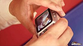 fake photographer fucking blondie to cum in mouth