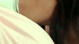 college slut licks anal dildo in reality kings homemade scene