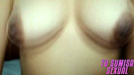 finally got our sexy latina neighbor on camera moaning loudly