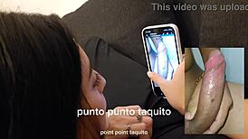 my girlfriend reacts to big cocks 😍