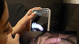 my girlfriend reacts to big cocks 😍