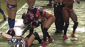 does adrian purnell shake her sexy ass in final match?