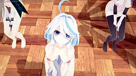 Genshin Impact MMD Chung Ha Gotta Go with Lynette Furina Arlecchino